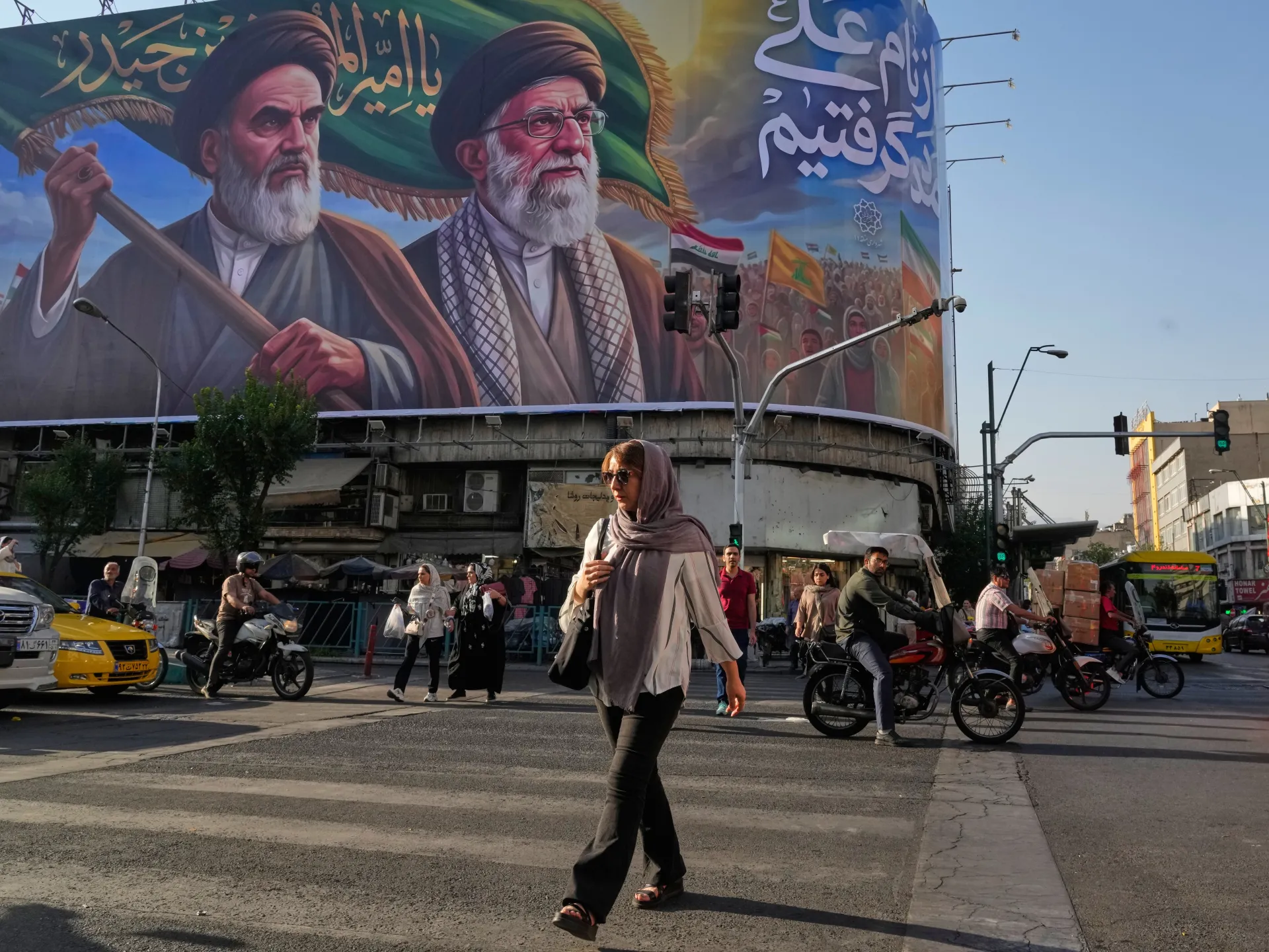The Israeli invasion has deepened tensions between Iran, which backs Hezbollah, and the Lebanese government, which is seeking exclusive control over weapons in the country [File: Vahid Salemi/AP Photo]