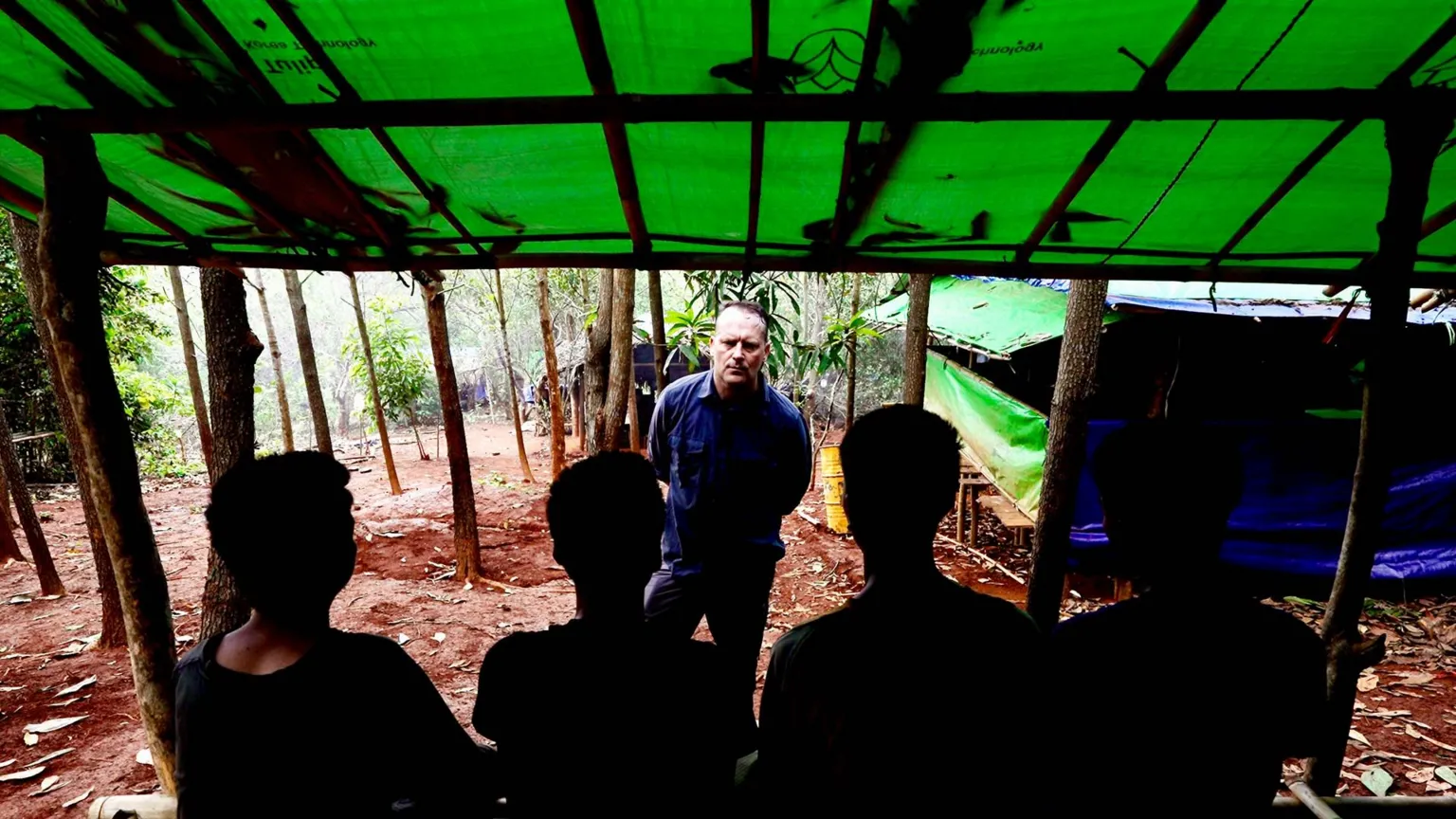 Escaped conscripts granted anonymity by BBC to protect families from military retribution.