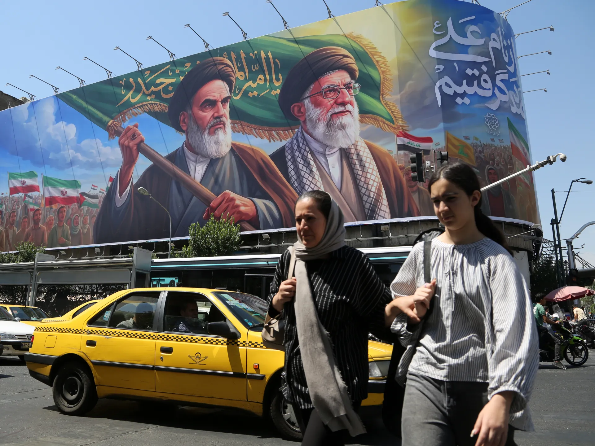 People go about their daily lives as usual in Tehran, Iran on June 8, 2026, despite escalating tensions and reciprocal statements and attacks between Iran, Israel and the US [Fatemeh Bahrami/Anadolu Agency]