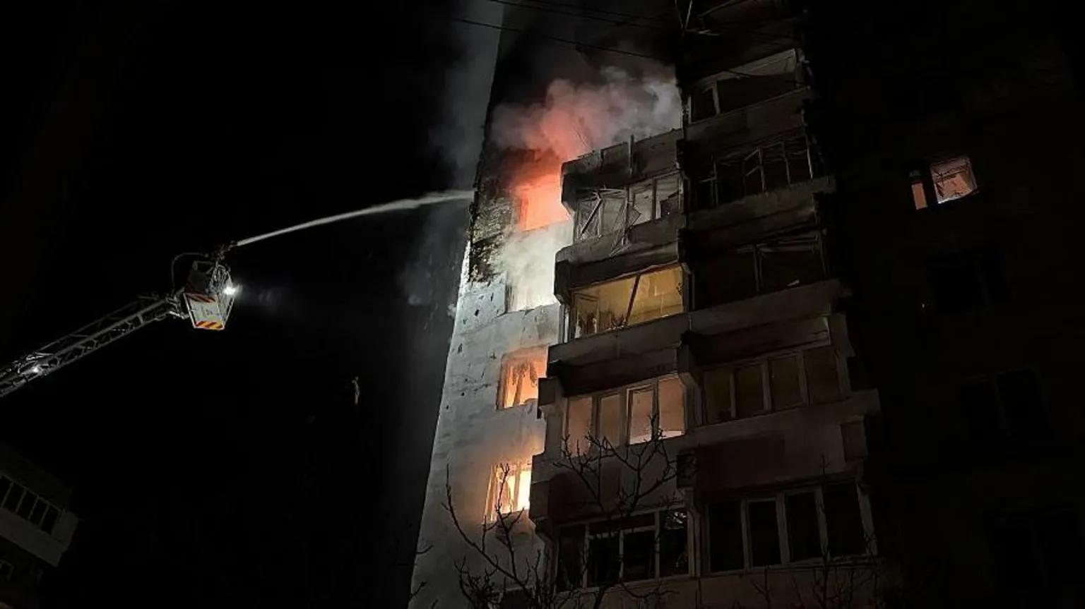 Zaporizhzhia region suffered extensive damage during Russia's massive drone and missile barrage Tuesday.
