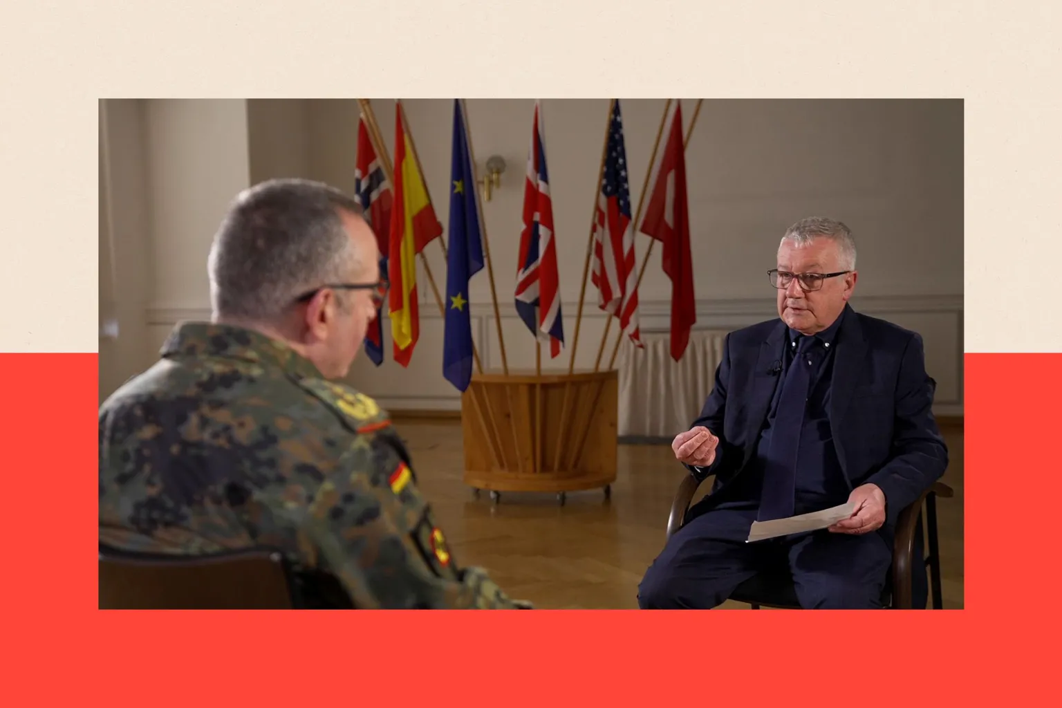 German military leadership oversees ambitious expansion of armed forces in response to Russian threat assessment.