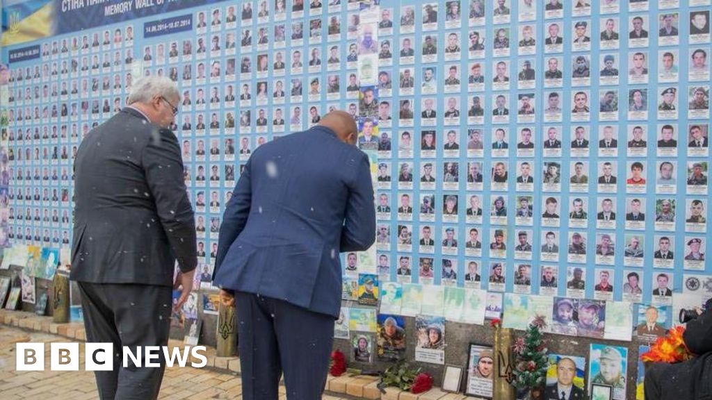 Ukrainian and Ghanaian foreign ministers discuss recruitment of African soldiers into Russia's war effort.