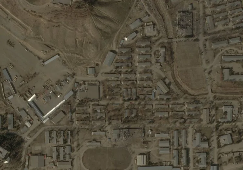 A satellite image of Kabul after Pakistani strikes, Afghanistan February 27, 2026. 2026 Planet Labs PBC/Handout via REUTERS
