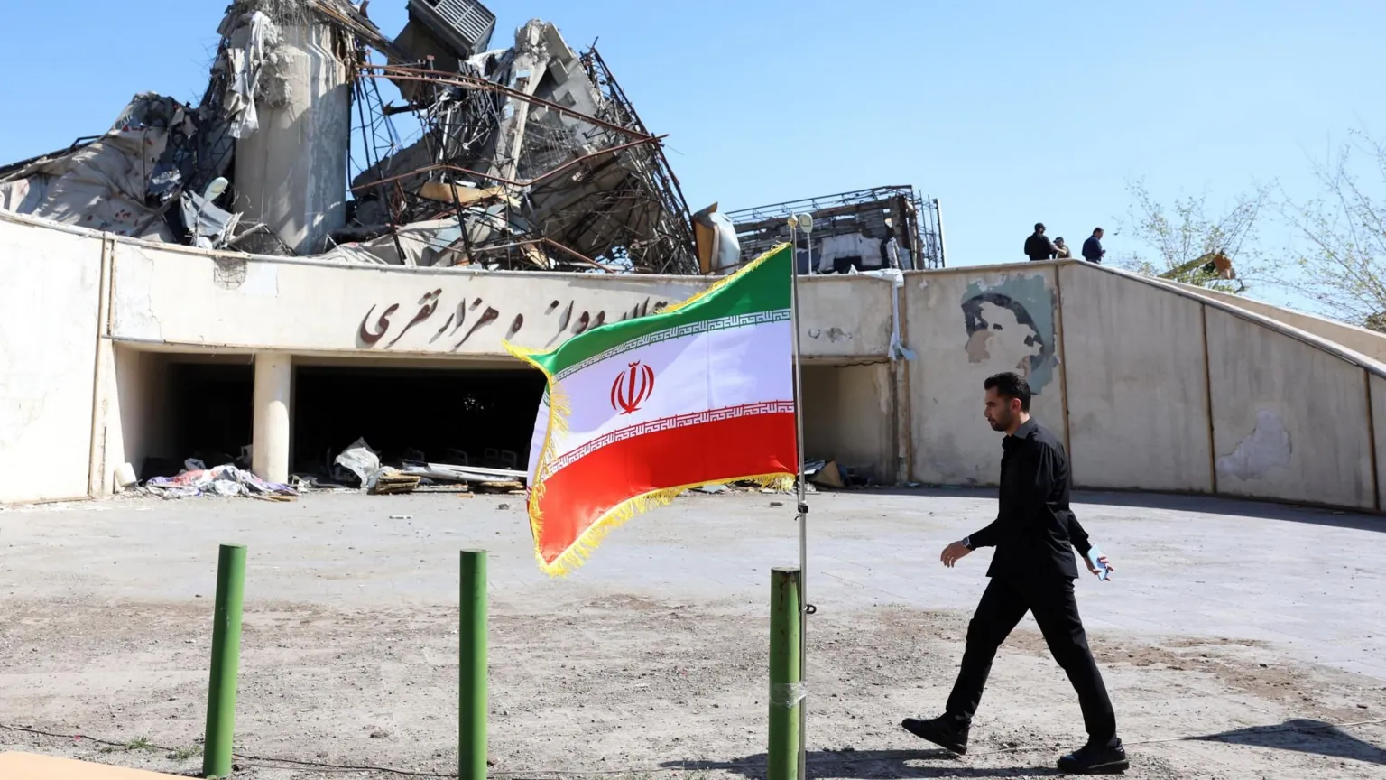 Tehran's Azadi sports complex was bombed at the start of the US-Israeli war with Iran