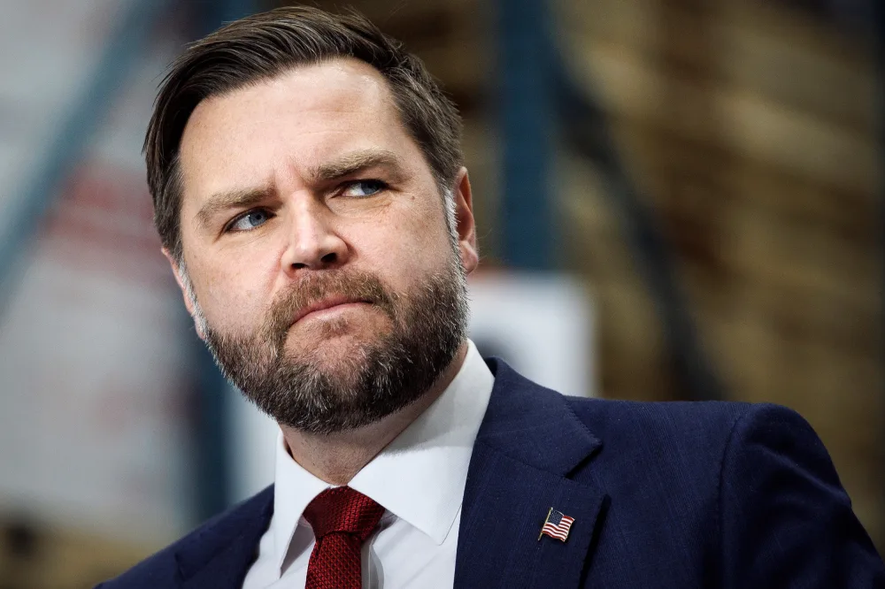 Vice President JD Vance at Lehigh Valley International Airport on Dec. 16, 2025, in Allentown, Pa.Tom Brenner / Pool via Getty Images