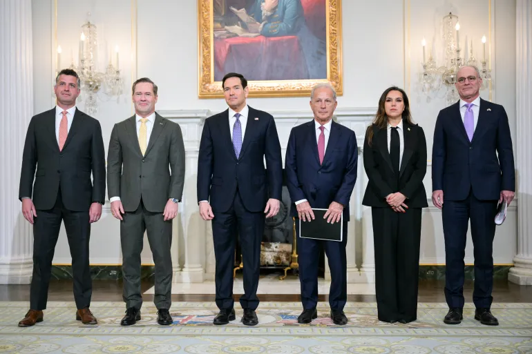 US State Department officials coordinate international response to emerging Iran nuclear agreement negotiations brokered by Pakistan.
