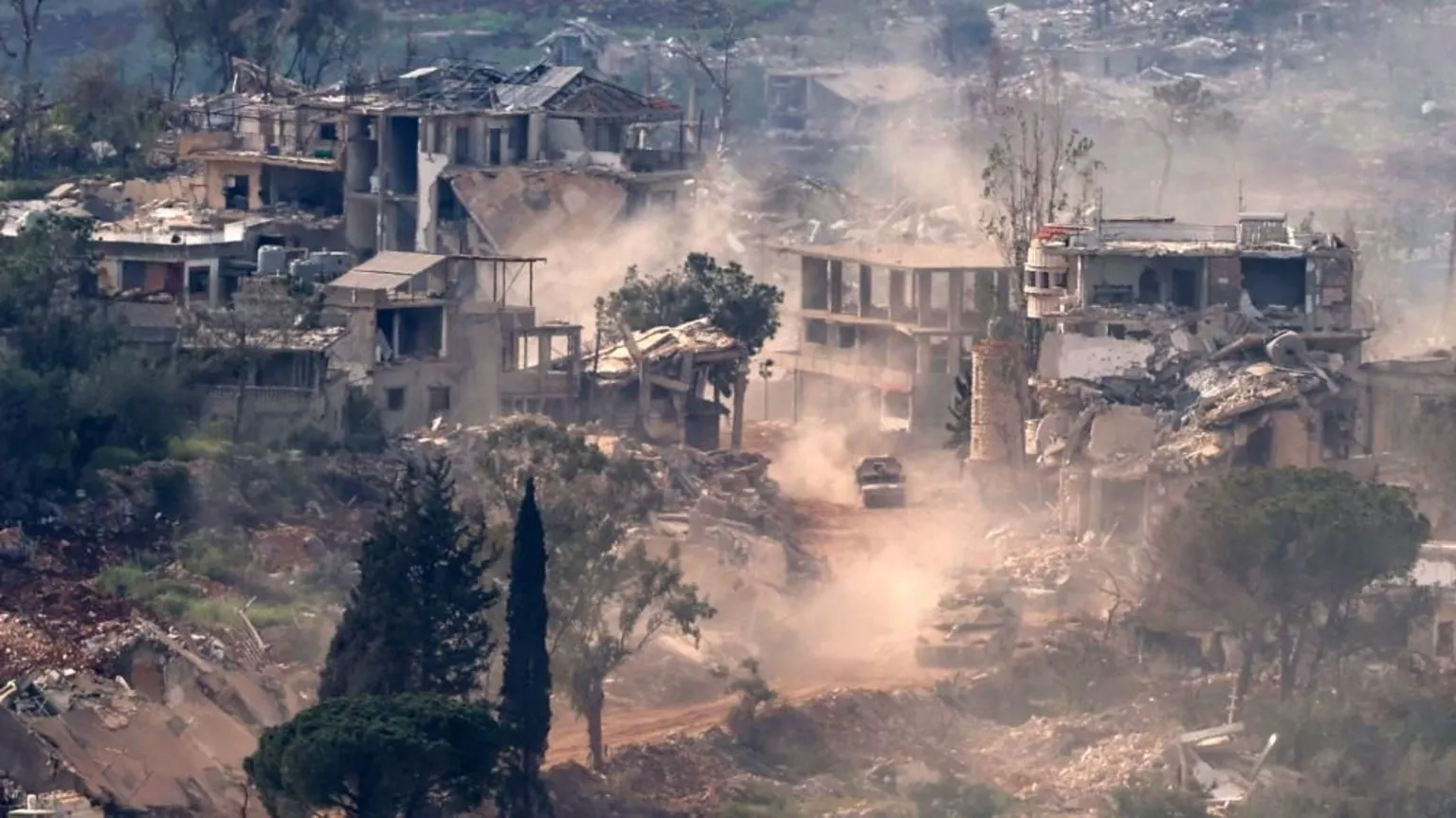 Israeli forces maintain presence in southern Lebanon as ceasefire agreement deteriorates after two days.