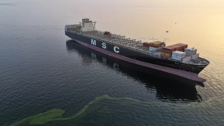 Islamic Revolutionary Guard Corps seizes MSC Francesca in Strait of Hormuz on April 24, 2026.
