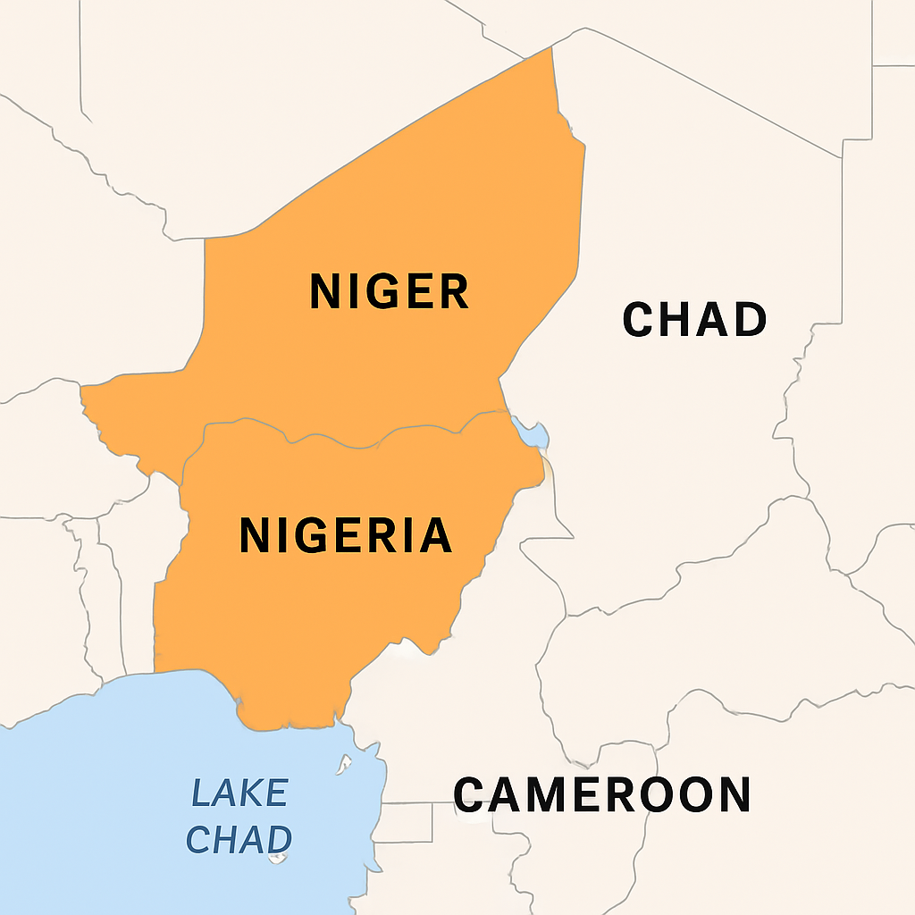 Chadian military personnel conduct operations in Lake Chad region after recent Boko Haram attacks on armed forces.